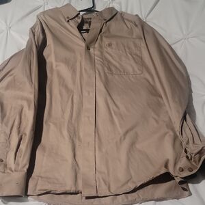 Ariat Men's Light Brown Shirt Jacket
